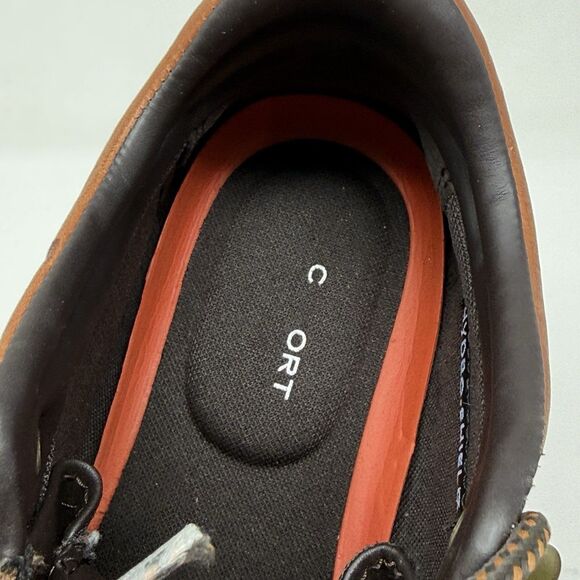 Rockport XCS Waterproof Chukka Boots Mens 8 W Wide Brown Leather Preppy Gorpcore